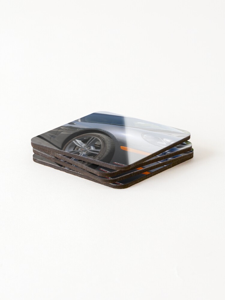 Thumbnail 4 of 5, Coasters (Set of 4), Corvette Racing designed and sold by ShaneKellyPhoto.