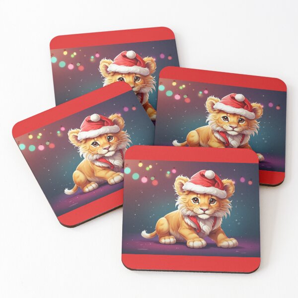 Item preview, Amazing Lion christmas sticker design designed and sold by cannon777.