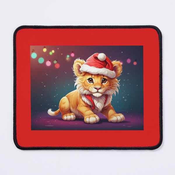 Item preview, Amazing Lion christmas sticker design designed and sold by cannon777.