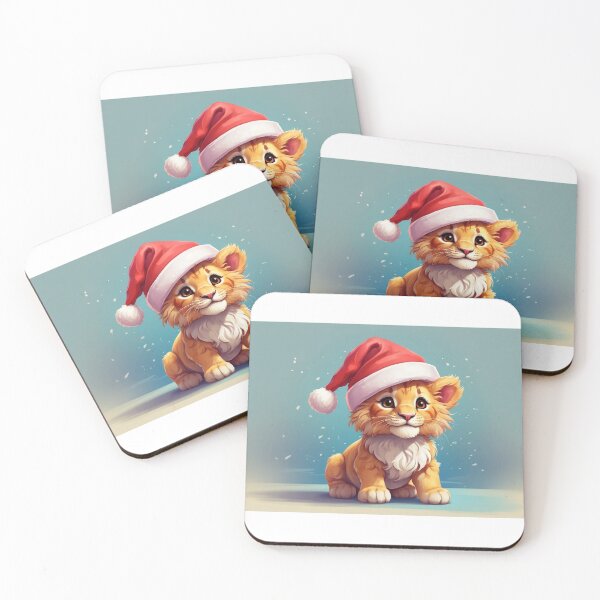 Item preview, Adorable Christmas lion designs. designed and sold by cannon777.