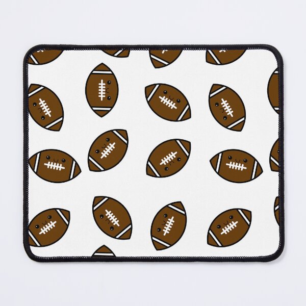Item preview, Cutey Face Football Pattern designed and sold by bearious.