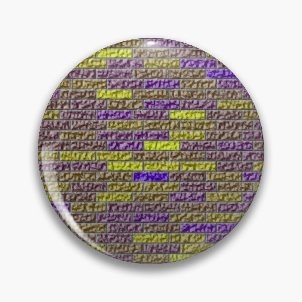 Item preview, 3D Yellow and Purple Brick Texture designed and sold by TheRulerofEarth.