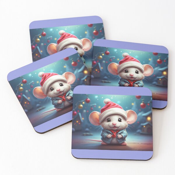 Item preview, Adorable Christmas mouse designs. designed and sold by cannon777.