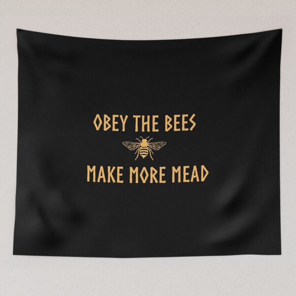Item preview, Brewmaster Elegance: Mead Enthusiast Edition - Obey the bees. Make more mead designed and sold by ndubrey.