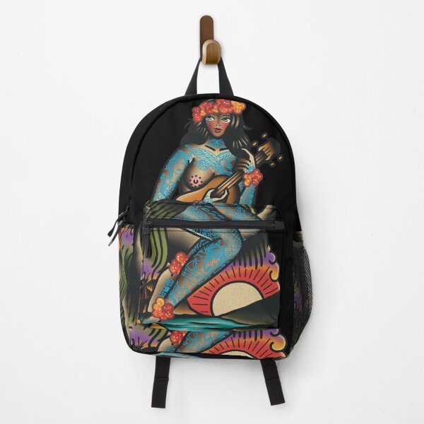 Item preview, Hula ukulele girl scene designed and sold by Aloha-Life-808.