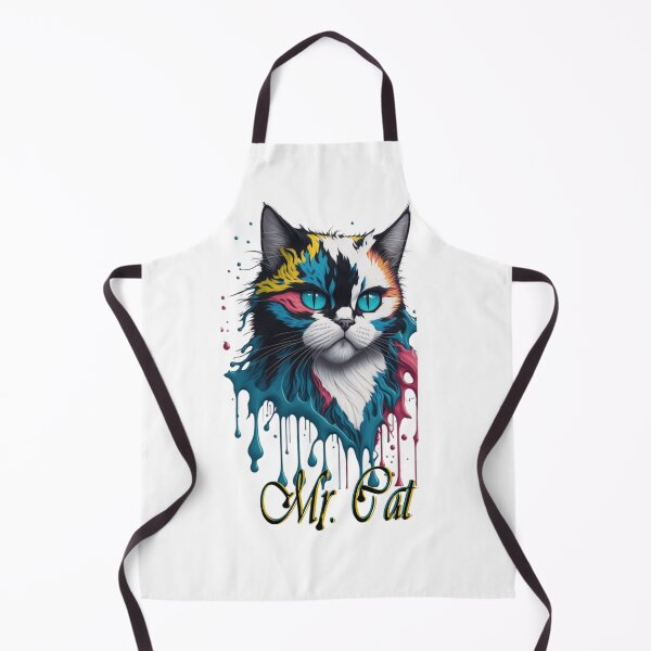 Item preview, Mr. Cat illustrated with many colors for t-shirts designed and sold by albertotv250.