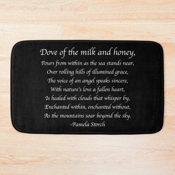 Item preview, Dove of the Milk and Honey Poem Writer's Edition designed and sold by Pamela Storch.
