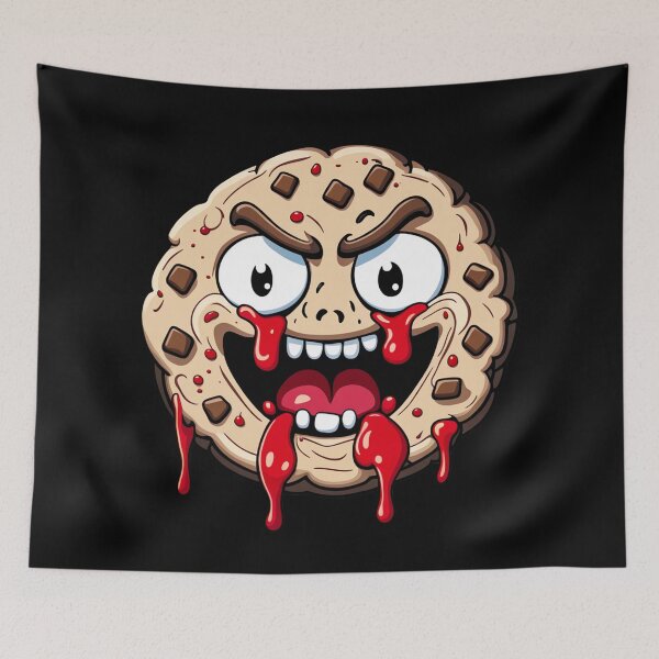Item preview, Cranky Cookie Chaos: The Deliciously Mad Meltdown of a Baked Rebel designed and sold by Lososko.