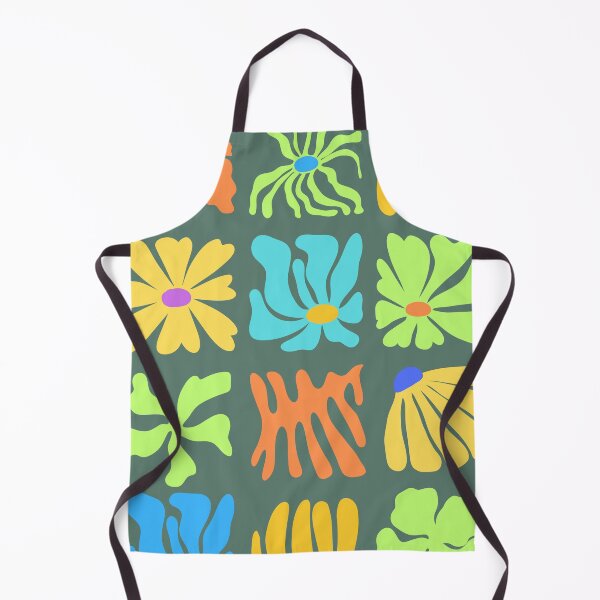 Item preview, Groovy Retro Vibrant Colors Square Flower Print designed and sold by IntoClearWater.