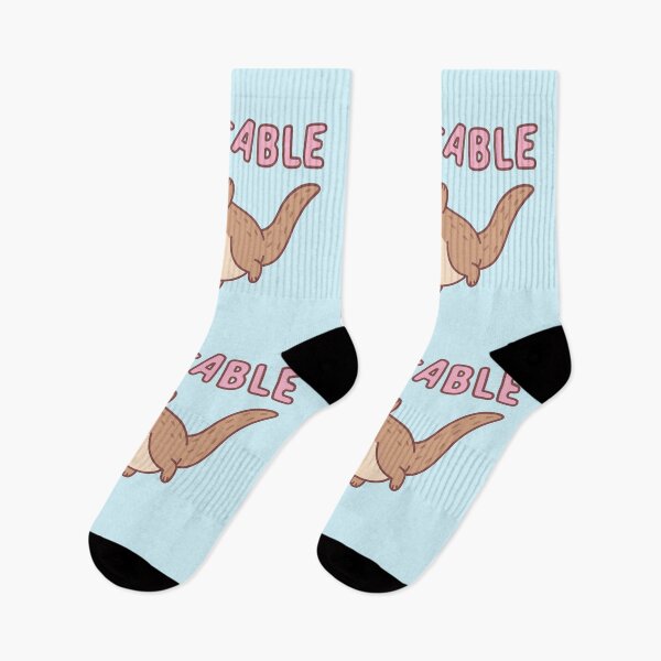Item preview, Cute Otter Otterable Pun designed and sold by rustydoodle.