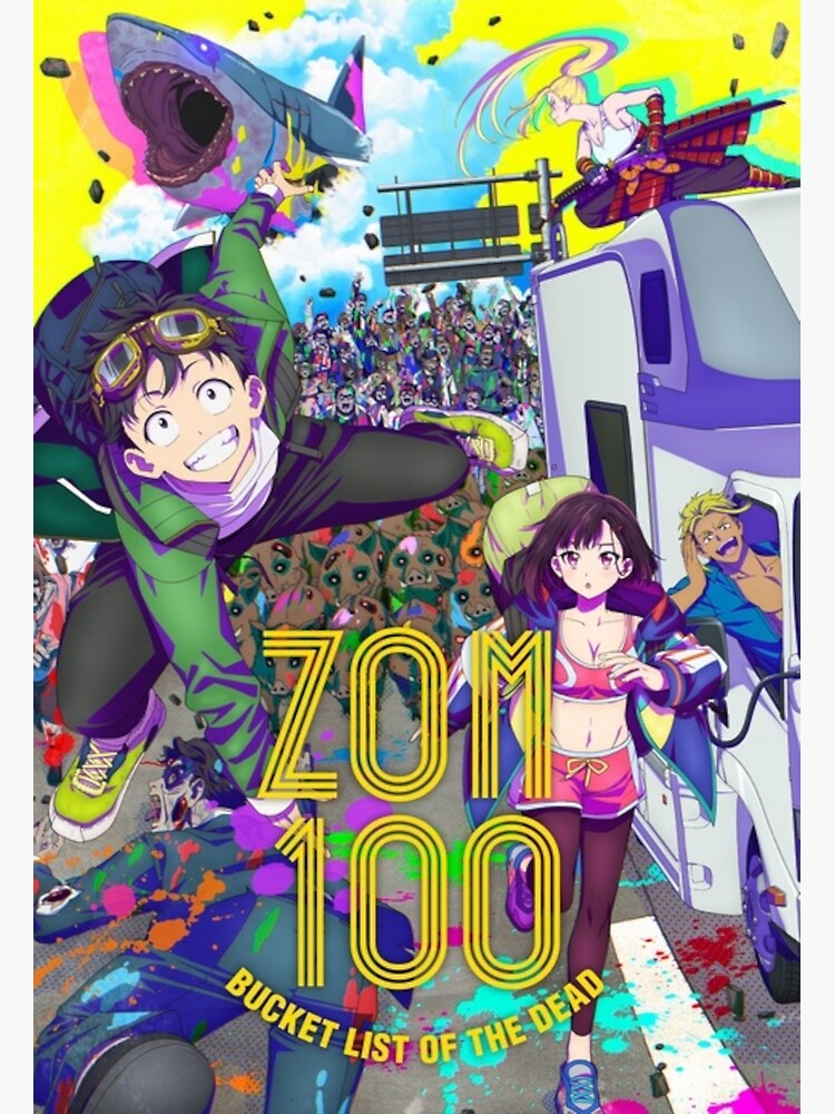 graphic from zom 100 bucket list of the dead