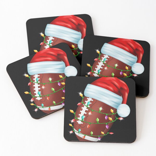Item preview, Santa Sports Design For Men Boys Christmas Football Player designed and sold by smartrocket.