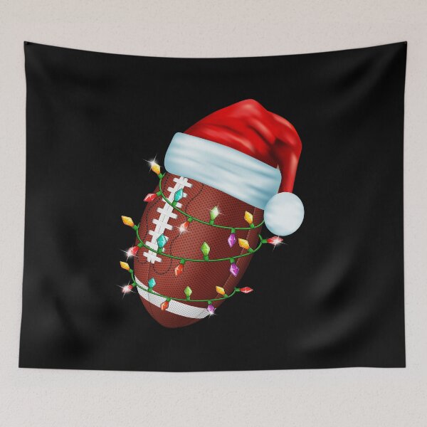 Item preview, Santa Sports Design For Men Boys Christmas Football Player designed and sold by smartrocket.
