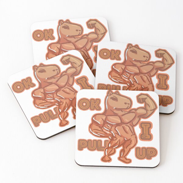 Item preview, Strong Capybara meme ok i pull up designed and sold by Thiago Godinho.