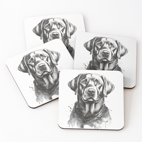 Item preview, Portrait of a Labrador Retriever designed and sold by SW-Graphics.