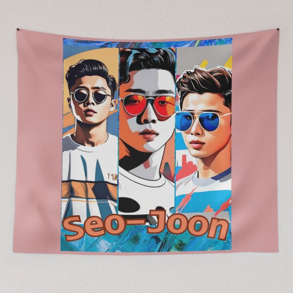 Item preview,  Park Seo-Joon original artwork designed and sold by Sunflower5576.