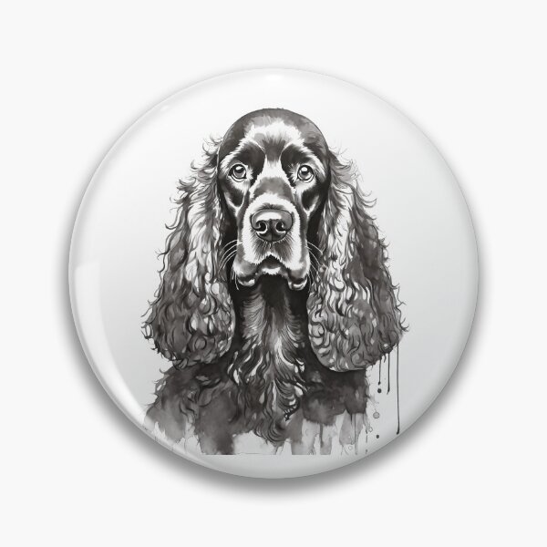 Item preview, Portrait of a Cocker Spaniel designed and sold by SW-Graphics.