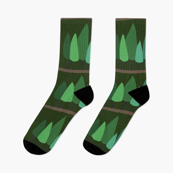Item preview, Evergreen Trees on Dark Green designed and sold by MaryFiore.