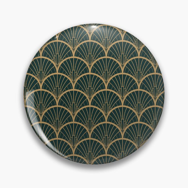 Item preview, Art Deco - You are the Queen, Dark Green and Golden designed and sold by anzelas.