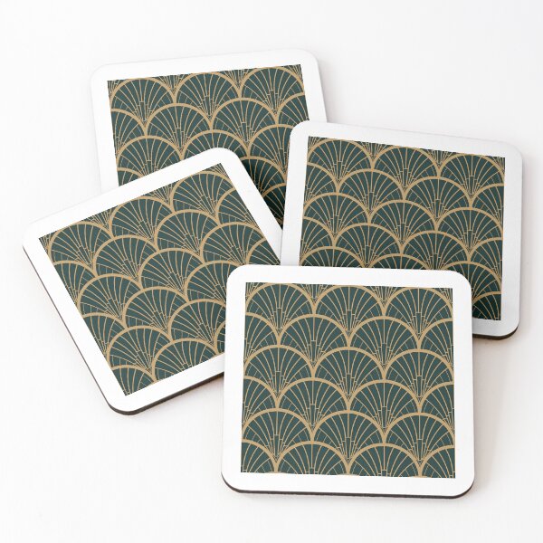 Item preview, Art Deco - You are the Queen, Dark Green and Golden designed and sold by anzelas.