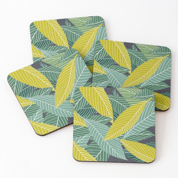 Item preview, Ditsy Tropical Foliage Layers designed and sold by Colour Angel by KV.