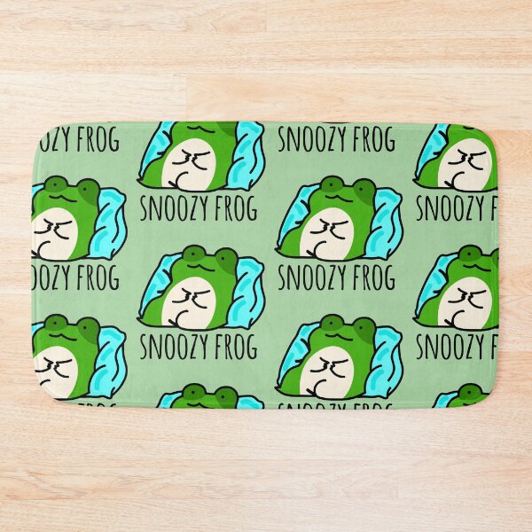 Item preview, Snoozy frog designed and sold by Quacktails.