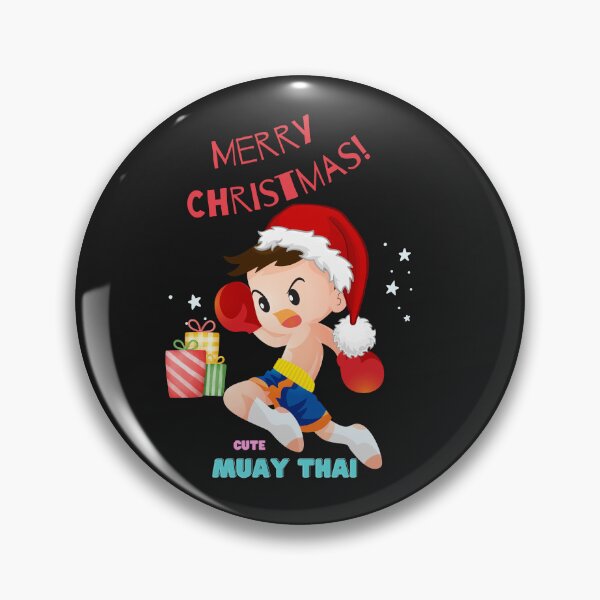 Item preview, Merry Christmas Cute Muay Thai designed and sold by PanyArt.