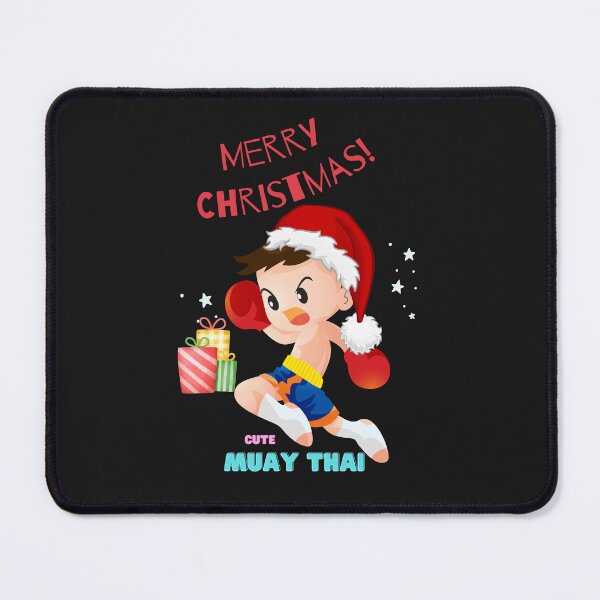 Item preview, Merry Christmas Cute Muay Thai designed and sold by PanyArt.