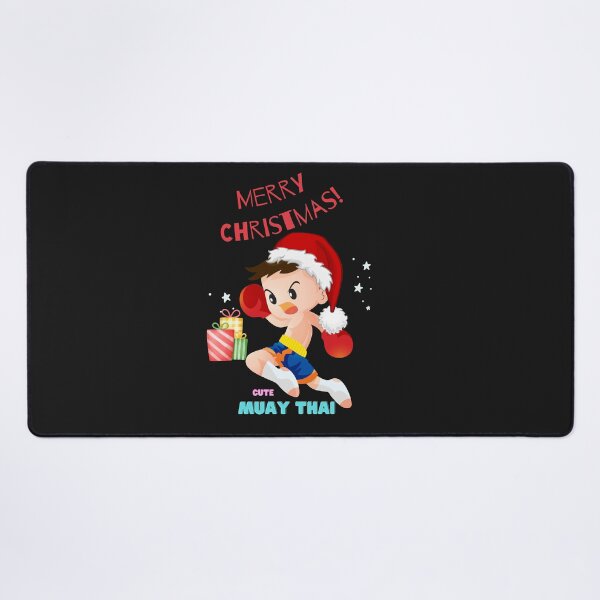 Item preview, Merry Christmas Cute Muay Thai designed and sold by PanyArt.