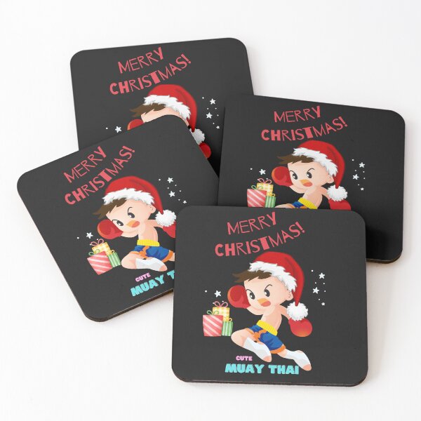 Item preview, Merry Christmas Cute Muay Thai designed and sold by PanyArt.