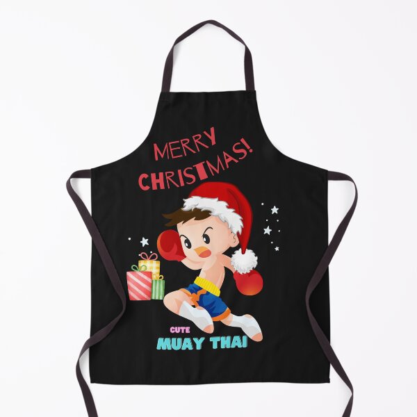 Item preview, Merry Christmas Cute Muay Thai designed and sold by PanyArt.