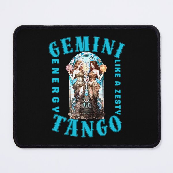Item preview, Gemini Energy: Like A Zesty Tango. gemini astrology designed and sold by ZodiacWonders.