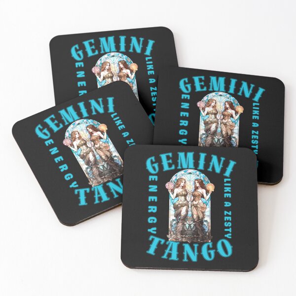 Item preview, Gemini Energy: Like A Zesty Tango. gemini astrology designed and sold by ZodiacWonders.