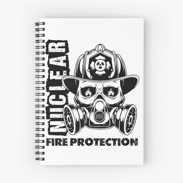 Item preview, Black - Fire fighter nuclear protection  designed and sold by whimsythepooh.