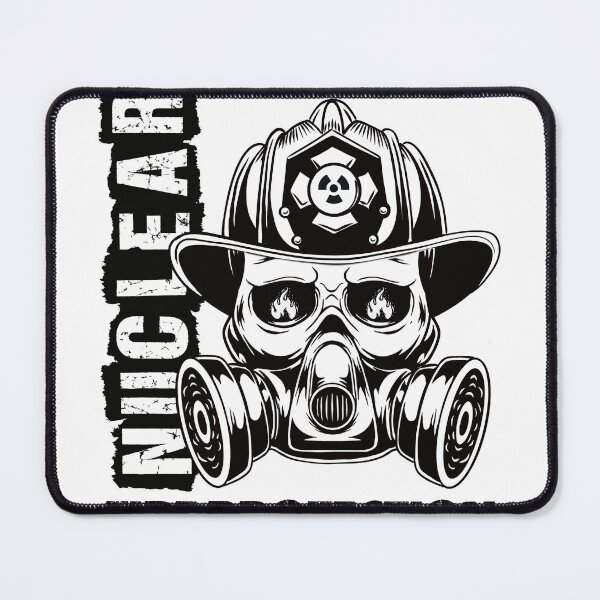 Item preview, Black - Fire fighter nuclear protection designed and sold by whimsythepooh.