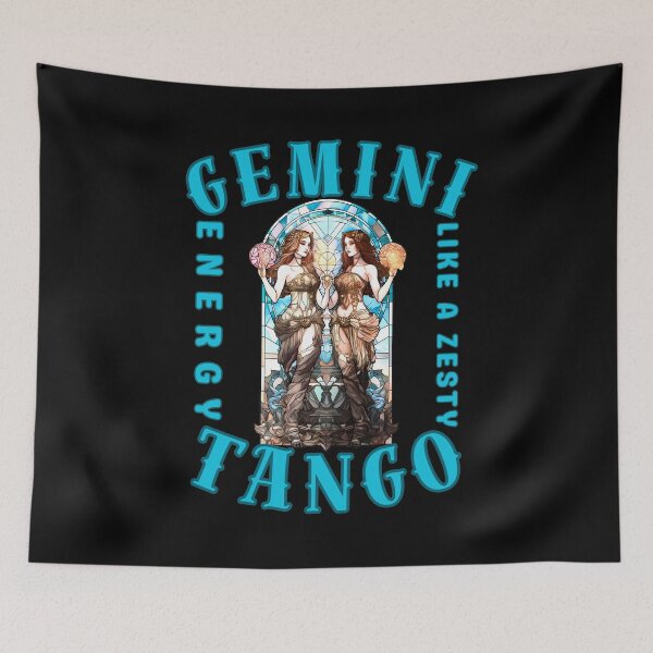 Item preview, Gemini Energy: Like A Zesty Tango. gemini astrology designed and sold by ZodiacWonders.