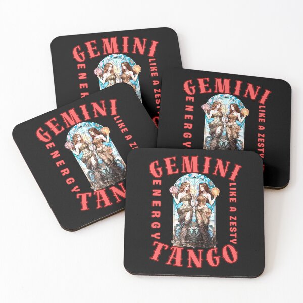 Item preview, Gemini Energy: Like A Zesty Tango. gemini astrological sign designed and sold by ZodiacWonders.