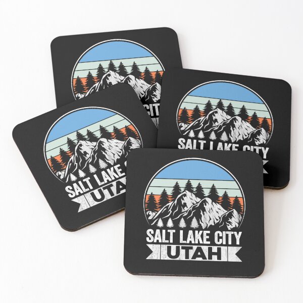 Item preview, Salt Lake City Utah Winter Mountains Hiking Souvenir T-shirt designed and sold by KGN  CREATIVITY.
