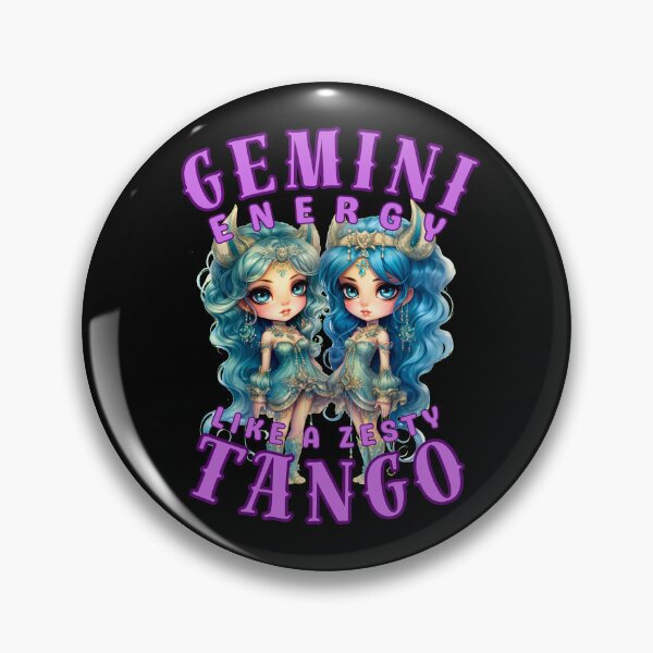 Item preview, Gemini Energy: Like A Zesty Tango. gemini horoscope designed and sold by ZodiacWonders.