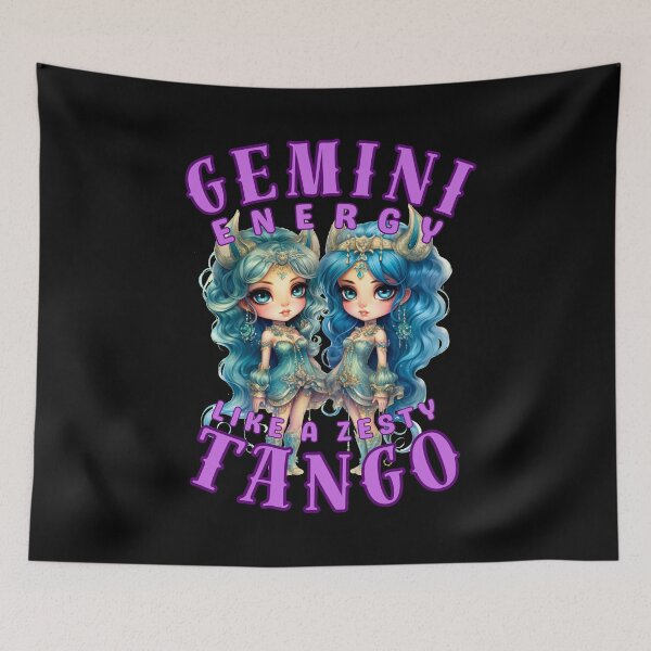 Item preview, Gemini Energy: Like A Zesty Tango. gemini horoscope designed and sold by ZodiacWonders.