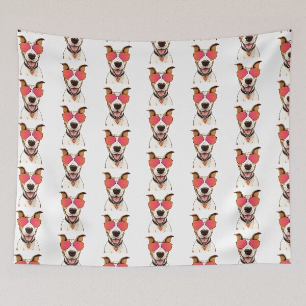 Item preview, Bull Terrier Dog Wearing Sunglasses designed and sold by TheAnimalZ00.