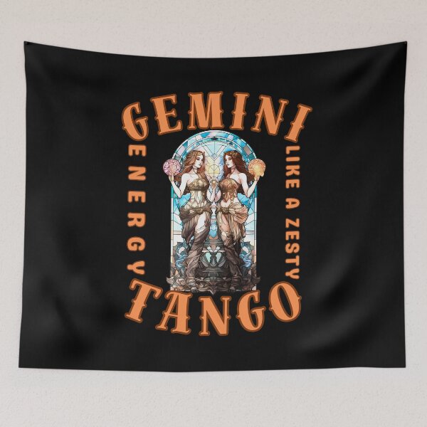 Item preview, Gemini Energy: Like A Zesty Tango. gemini sayings designed and sold by ZodiacWonders.