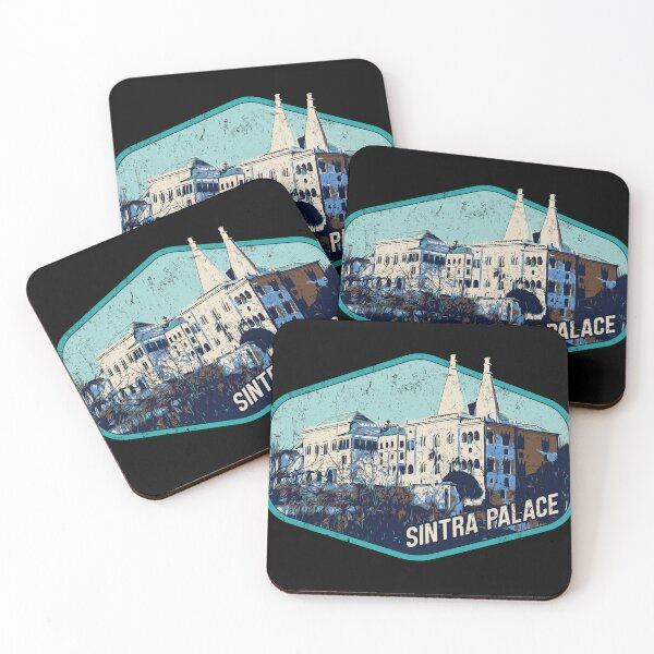 Item preview, Sintra National Palace Illustration Print | Artistic Portugal designed and sold by Lemomo-artworks.