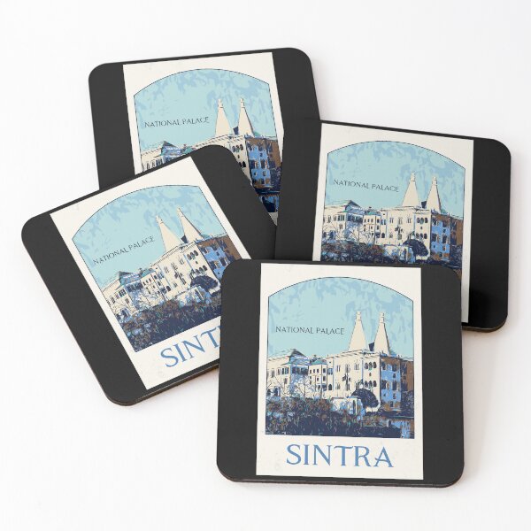 Item preview, Sintra National Palace Illustration Print | Artistic Portugal designed and sold by Lemomo-artworks.