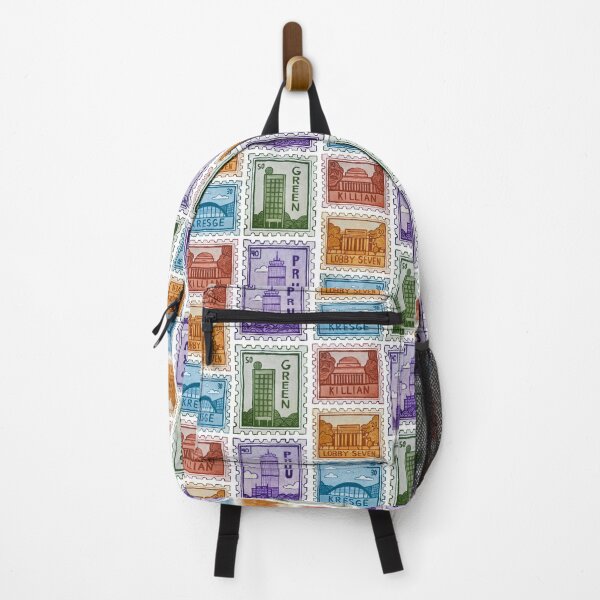 Item preview, Faux Vintage Watercolor Stamps Depicting MIT and Boston designed and sold by WrenInFlight.