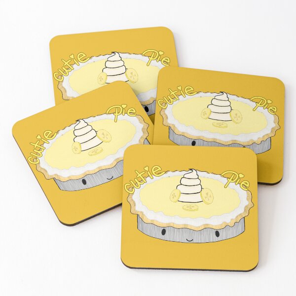 Item preview, Cutie Pie in Banana Cream (With words) designed and sold by UnhamperedArt.