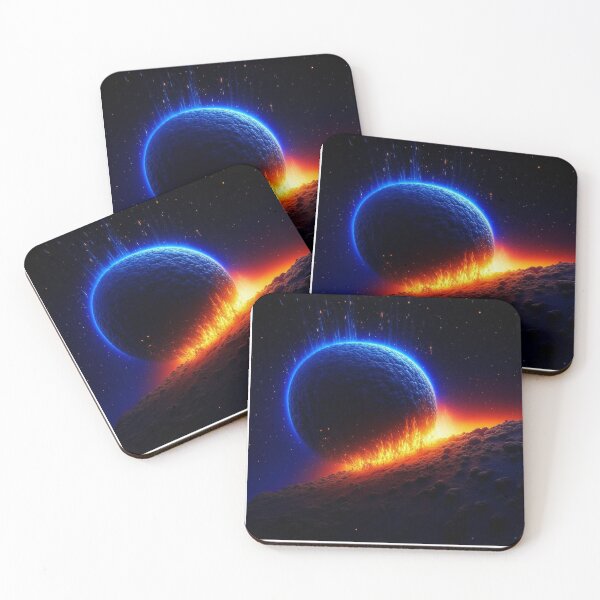 Item preview, Meteor Crashes into Unknown Planet designed and sold by JoeZigns81.