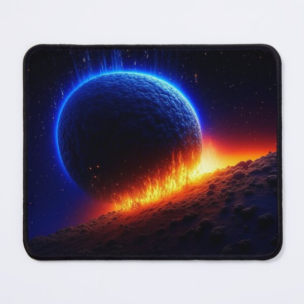 Item preview, Meteor Crashes into Unknown Planet designed and sold by JoeZigns81.