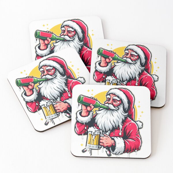 Item preview, Drunk Santa designed and sold by cottoncanvascro.