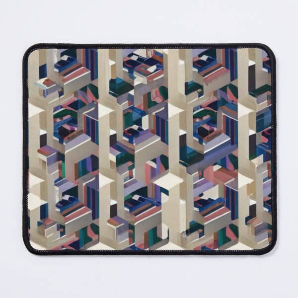 Item preview,  Abstract colorful stripes tunneled pattern designed and sold by EasyPrints337.